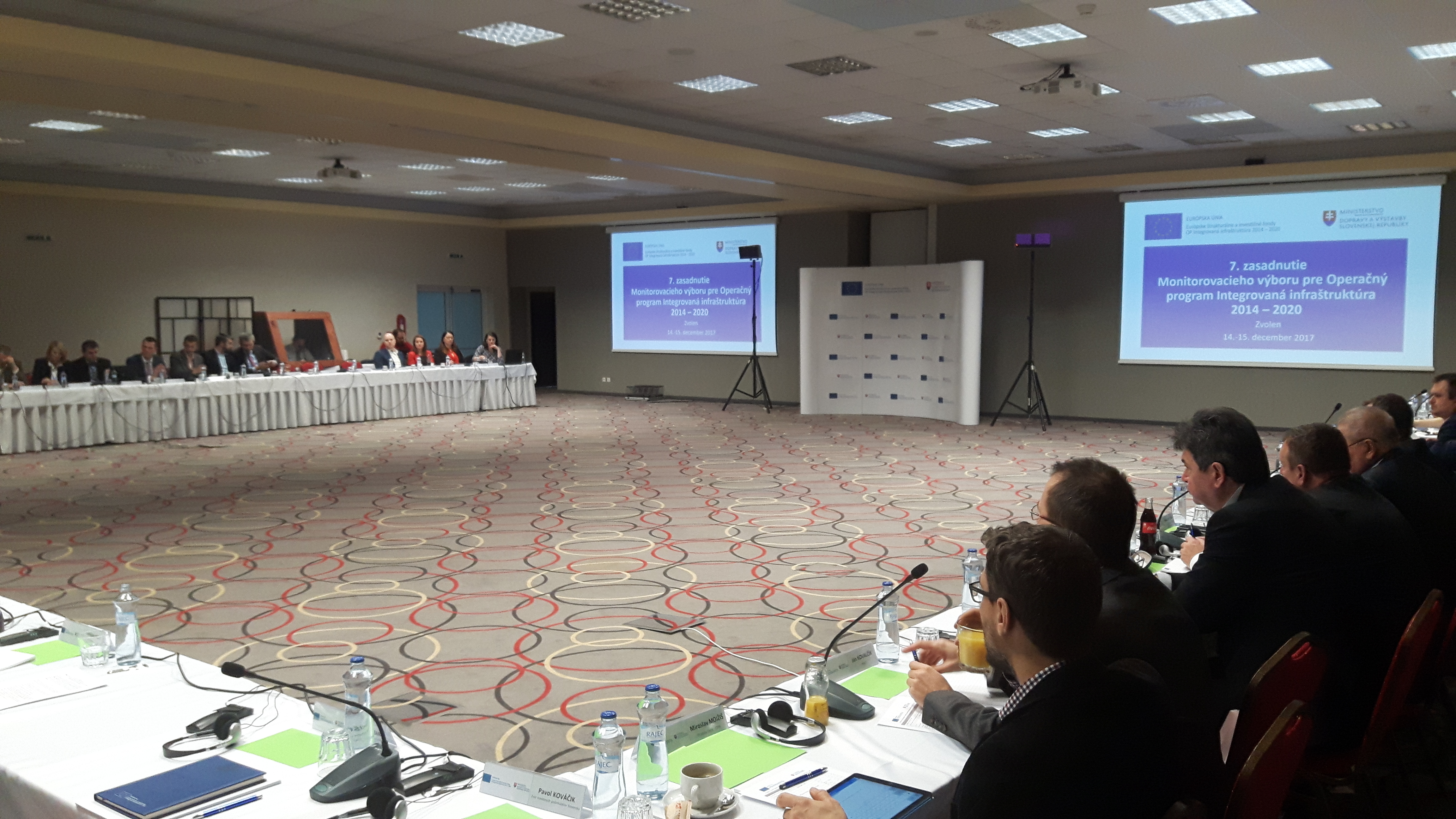 Prehliadka budúceho eurofondového projektu na prípravu vlakov 6. Monitorovací výbor OPII