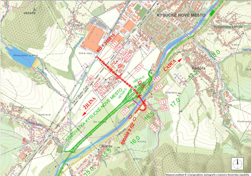 D3 Žilina (Brodno) – Kysucké Nové Mesto, privádzač