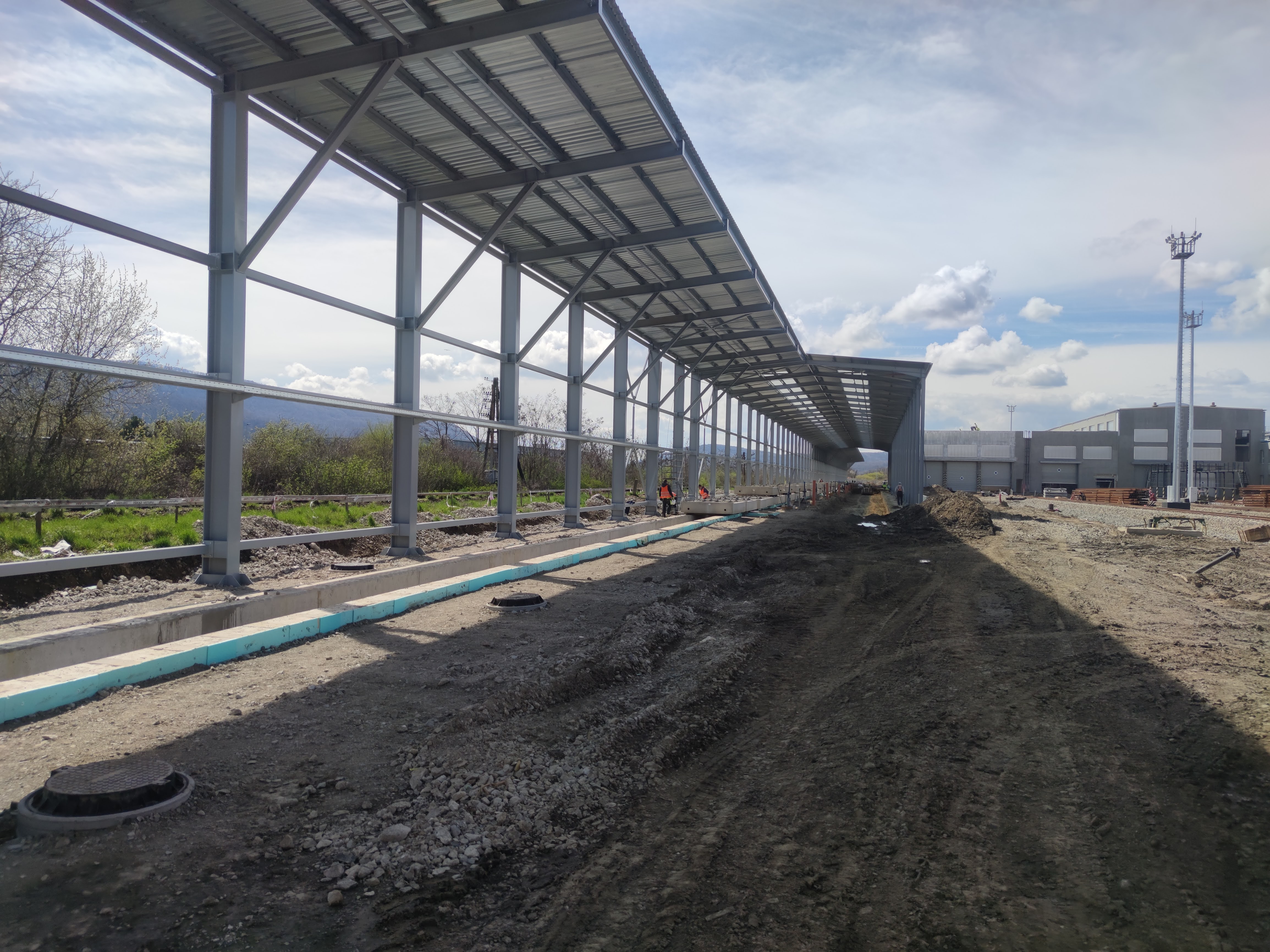 Infocentrum Výstavba strediska technicko-hospodárskej údržby vlakov v Humennom 