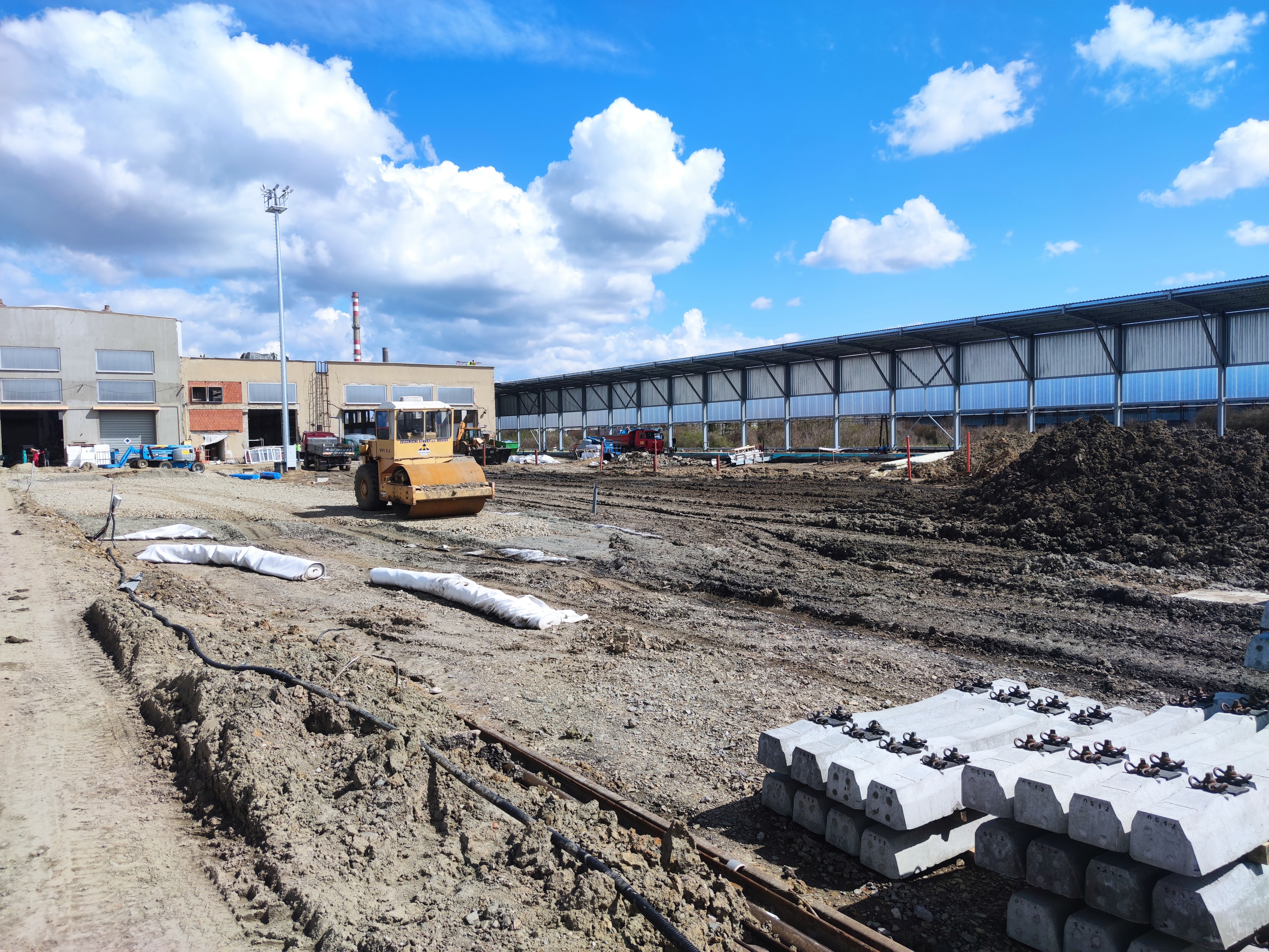Výstavba strediska technicko-hospodárskej údržby vlakov v Humennom